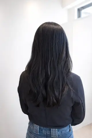 セミロング カラー 赤み消し×透明感 /🌙suwa🌙のヘアスタイル