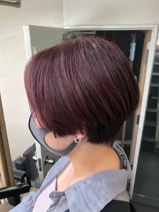 ショート カラー 🌸髪質改善特化🌸 店長 ゆうやのヘアスタイル