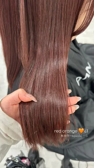 カラー 透ける透明感カラー 🎀anju/渋谷のヘアスタイル