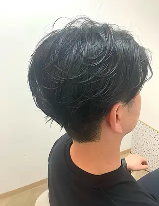 パーマ ウルフ・ハイレイヤー 🌟ナカノ・ユウヤのヘアスタイル