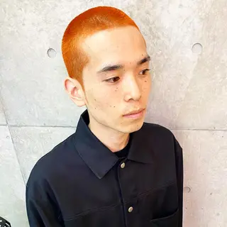 ショート カラー パーマ ヘアアレンジ メンズ キッズ ネイル マツエク・マツパ 中元 淳のヘアスタイル