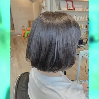 ショート カラー パーマ・レイヤー 髪質改善・TANIのヘアスタイル