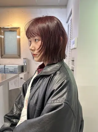 ショート ハッシュカット🎀 レイヤーカットのヘアスタイル