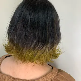 ショート カラー AOI✩⡱ 。のネイルデザイン