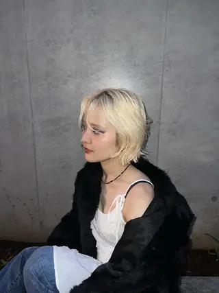 カラー 原宿デザインカラー★ チェウォンのヘアスタイル