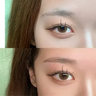 アイブロウ HOLOGRAM EYELASHのマツエク・マツパデザイン