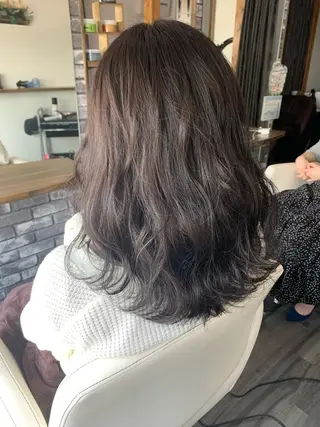 セミロング 平田 広大のヘアスタイル