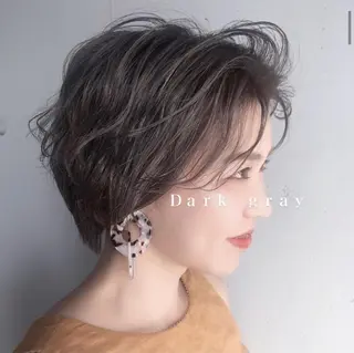 ショート カラー パーマ ヘアアレンジ メンズ キッズ stylist 🌸 kana.のヘアスタイル