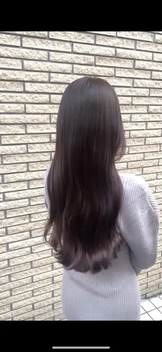 ロング カラー ご新規様限定 透明感カラーKANAのヘアスタイル