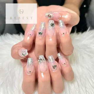 ネイル ❤️💛REBEST 京橋 nailのネイルデザイン