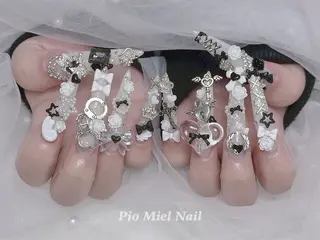 ネイル HANA 長さだしのネイルデザイン