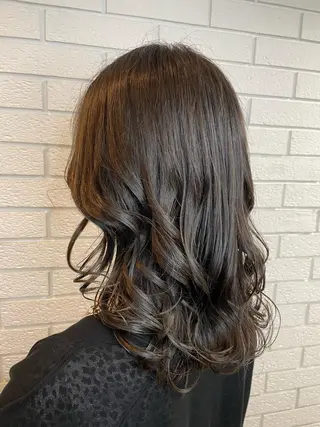 セミロング ニュアンスデザイン✄ YOU♡のヘアスタイル