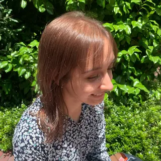 ミディアム カラー ㅤㅤㅤㅤㅤㅤㅤㅤㅤㅤ 彩衣のヘアスタイル