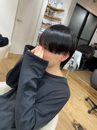 ショート メンズ 大内 良斗のヘアスタイル
