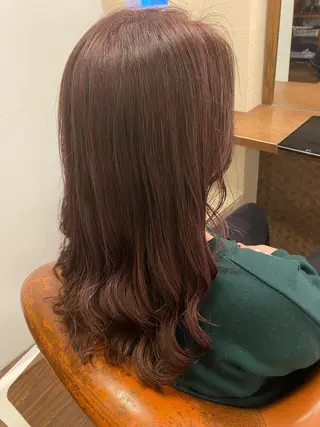 ロング カラー liL  hair サトウリョウタのヘアスタイル