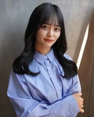 ロング はまだ かんたのヘアスタイル