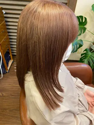 ロング カラー liL  hair サトウリョウタのヘアスタイル
