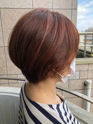 ショート カラーアンドケアリタ kitamuuuのヘアスタイル