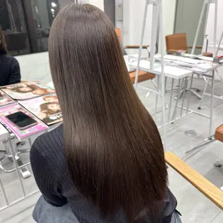 ロング カラー ヘアアレンジ ブリーチなしカラー /新百合ヶ丘/安形翔のヘアスタイル