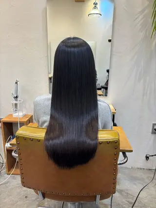パーマ ロングレイヤー ／米澤凌華のヘアスタイル