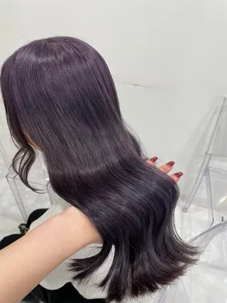 ロング キッズ 中韓レイヤー/ ブラウン🤎はやとのヘアスタイル