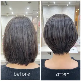 ショート 柴 芙未菜のヘアスタイル