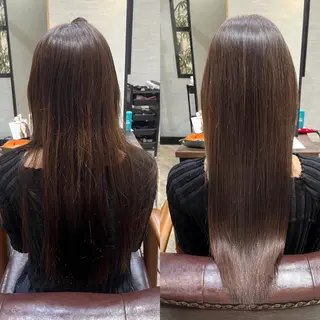 ロング ✨美髪縮毛矯正× カット特化/佐藤恵太のヘアスタイル