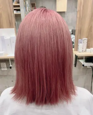 ミディアム カラー hair salon mementoのヘアスタイル