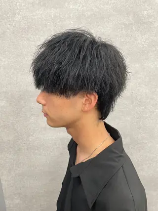 カラー パーマ ヘアアレンジ メンズ ✨【公式】渋谷メンズ サロン BLUCK✨のヘアスタイル