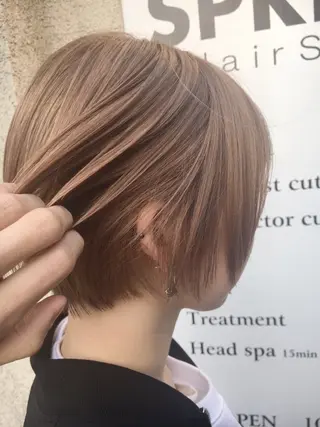 ショート カラー メンズカット/ 坂口のヘアスタイル