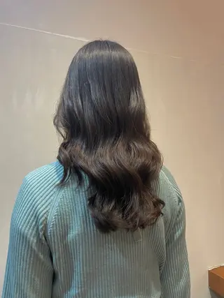 セミロング カラー ⚪️マナエ⚪️ ／学芸大学のヘアスタイル