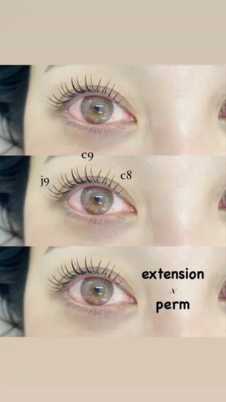 マツエク・マツパ eyelist/ kawagoeのマツエク・マツパデザイン