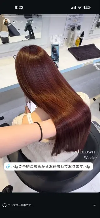 ロング カラー NANA💓韓国ヘア /レイヤー/暖色💓のヘアスタイル