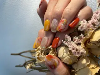 ショート ネイル 酒井 七緒子のネイルデザイン