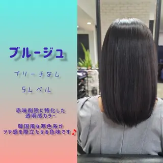 セミロング カラー Endearing所属・❇️安達 優心❇️ レイヤー/艶髪特化のヘアスタイル