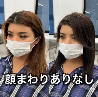 ミディアム カラー パーマ ヘアアレンジ 韓国ヘア×2way 🇰🇷和知拓郎のヘアスタイル