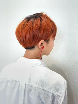 ショート カラー 松井 恵太のヘアスタイル