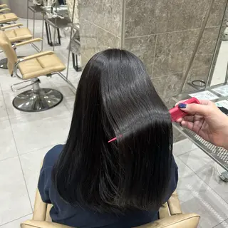 ロング 暖色カラー/ブリーチ /ボブ/本間陽南のヘアスタイル