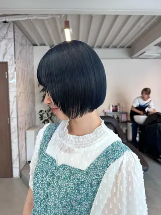 ショート カラー ハイトーン×似合わせ 🌱中川慎之介のヘアスタイル