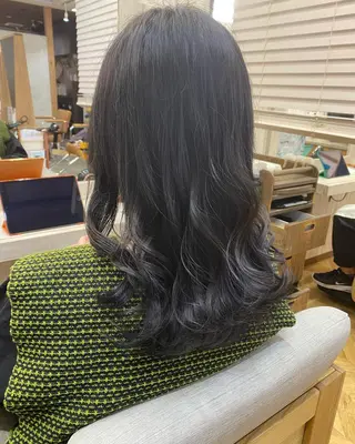 ショート カラー パーマ ヘアアレンジ メンズ キッズ ネイル マツエク・マツパ Saffyハリウッド トリートメント◎のヘアスタイル