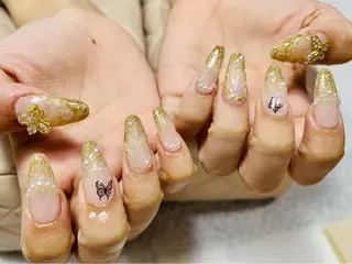 ネイル goldgleams ちなのネイルデザイン