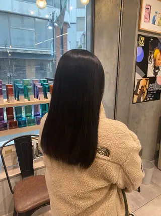 カラー 韓国ヘア AINA🐱のヘアスタイル