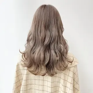セミロング カラー 【ブリーチカラー】 🌈ALIVE若山葵のヘアスタイル