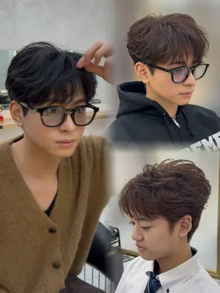 メンズ 伊佐治 秀弥のヘアスタイル