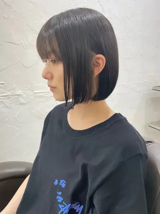 ショート 銀座No.1髪質改善 縮毛矯正/本木のヘアスタイル