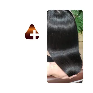 ロング カラー 髪の病院  ルーミールームのヘアスタイル