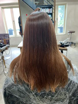 カラー ✨ブリーチなしカラー ×髪質改善✨松村 潤のヘアスタイル