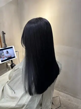 セミロング カラー 中園康 /カラー/ブリーチのヘアスタイル