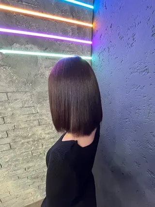 ミディアム カラー 💜垢抜けメンズパー マ💜Sakuraのヘアスタイル