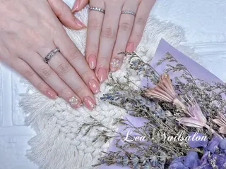 ミディアム カラー ネイル Le’a NailSalonのネイルデザイン